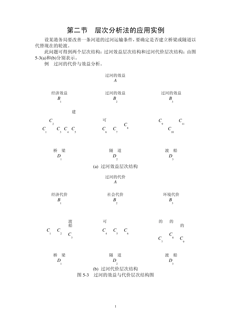 层次分析法的应用实例_第1页