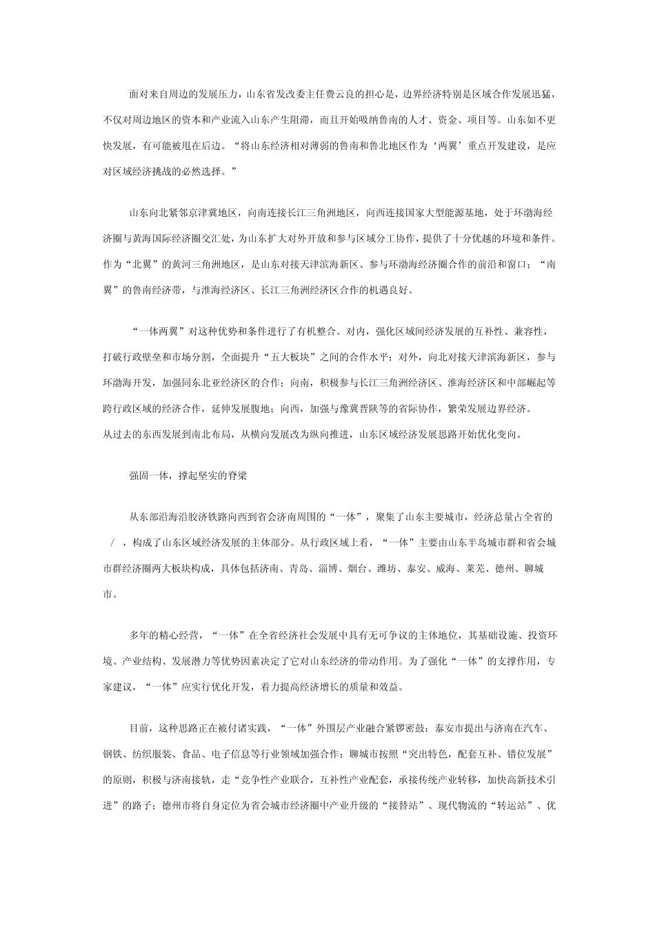 山东一体两翼布局_第3页