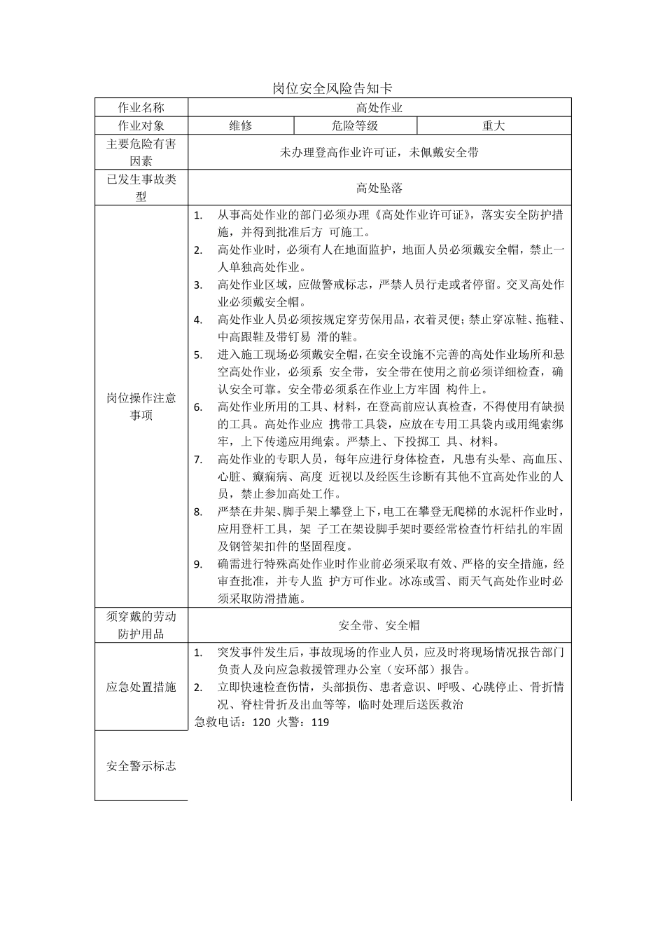 岗位安全风险告知卡_第3页