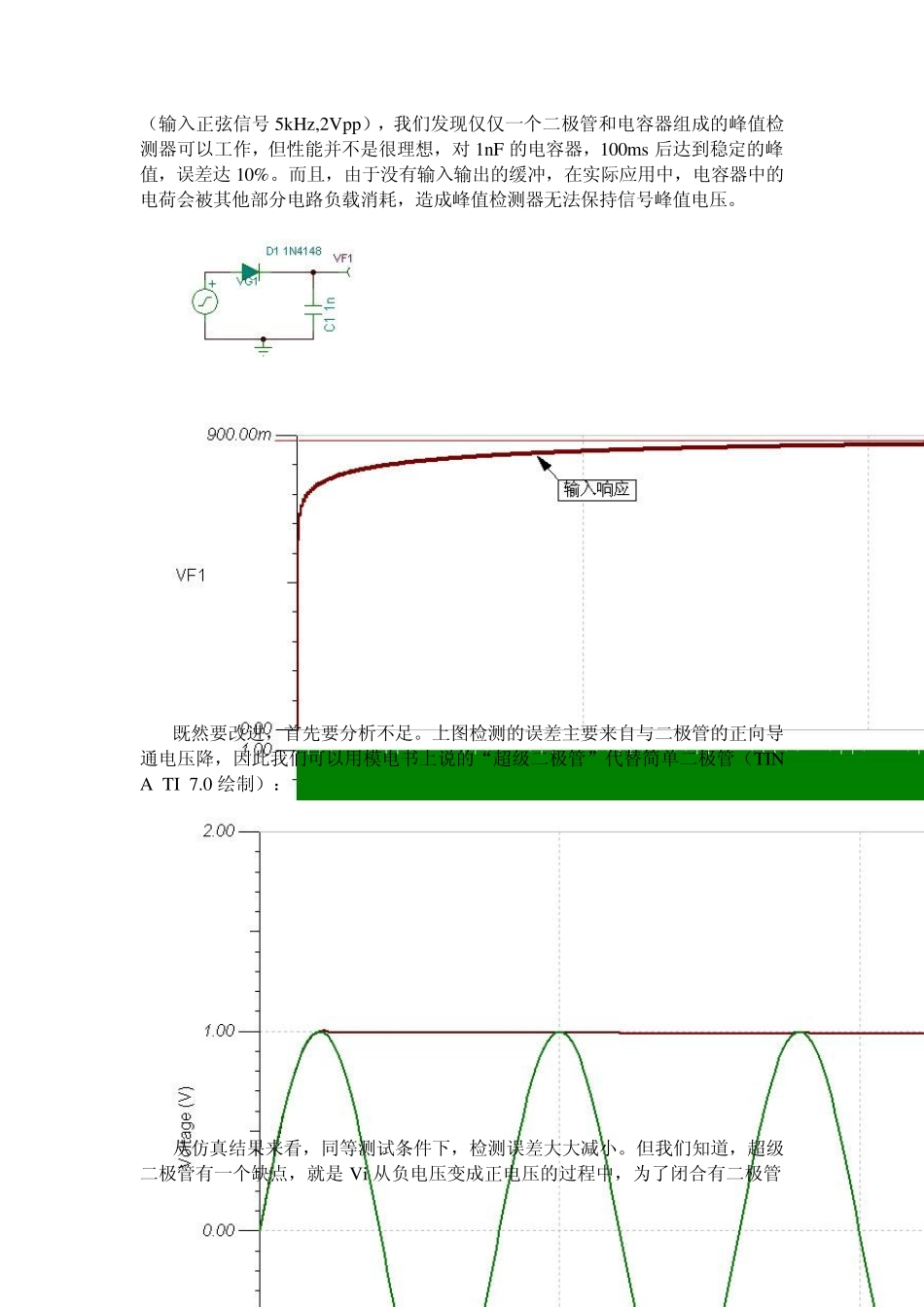 峰值检测电路实例与分析_第2页
