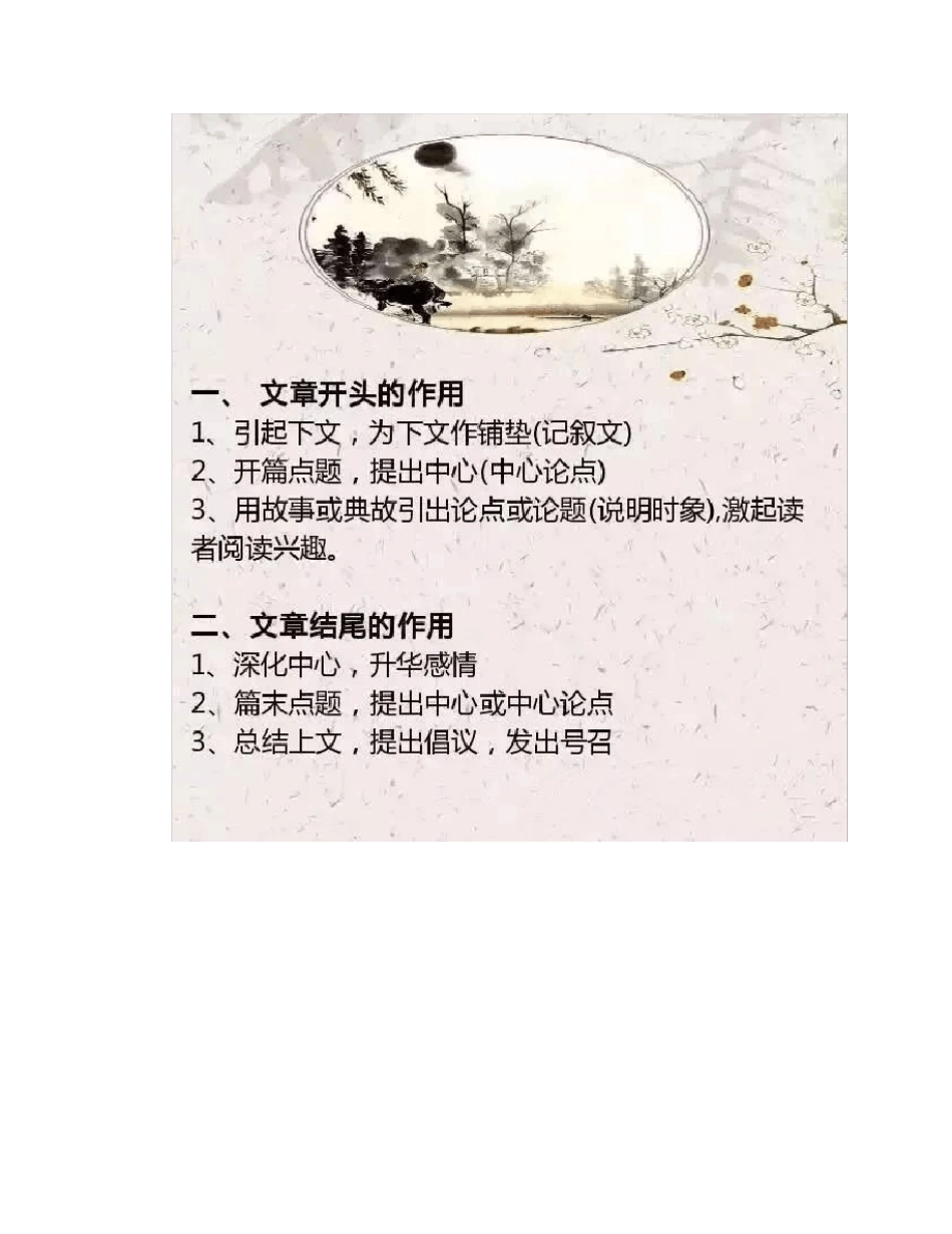 干货分享小学语文阅读理解24个万能公式,背熟了6年考试不扣分!建议收藏!_第2页