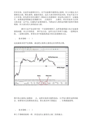 平仓策略21种