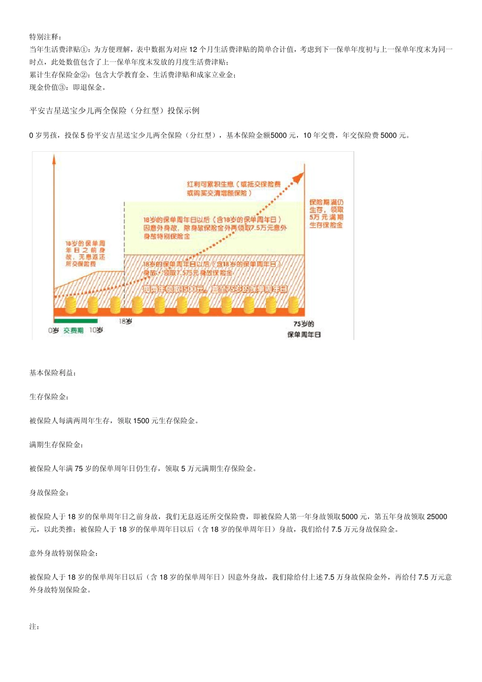 平安金宝贝少儿教育年金保险_第2页