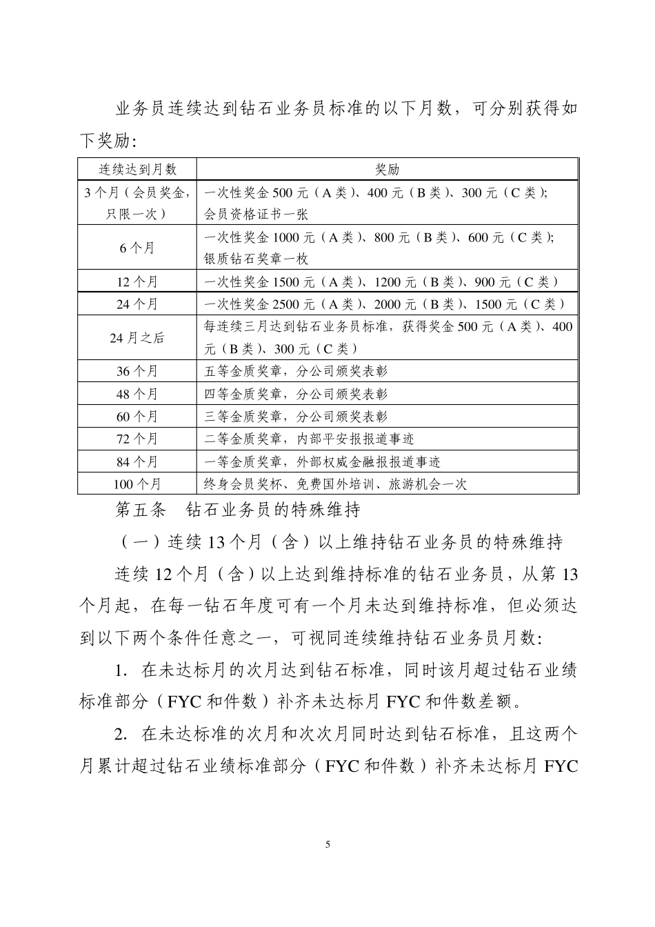 平安钻石俱乐部章程(2009版)_第2页