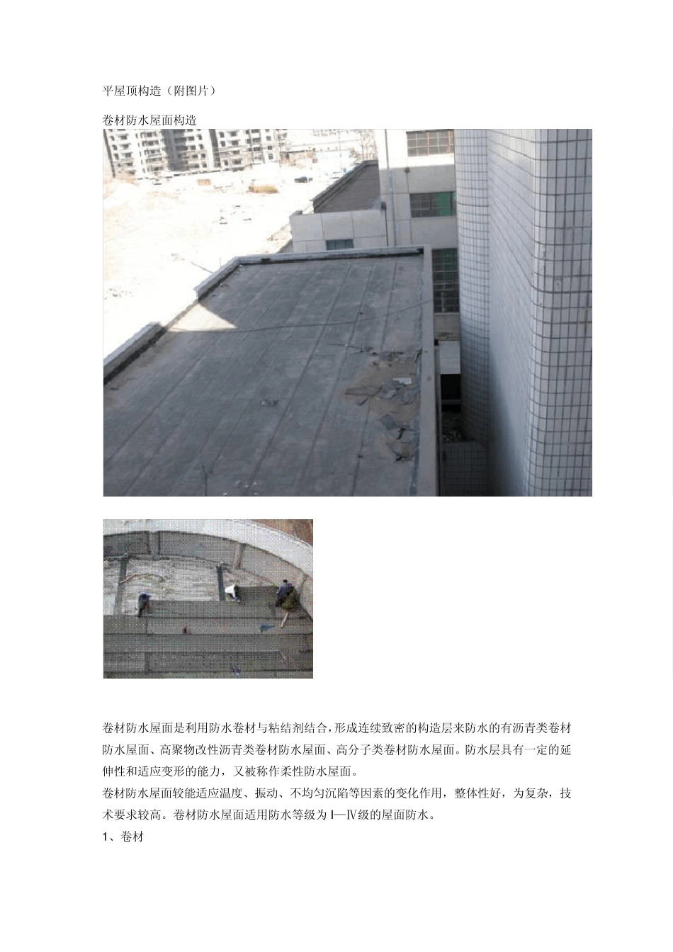 平屋顶构造(附图片)_第1页