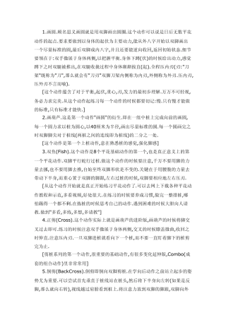 平花练习指导