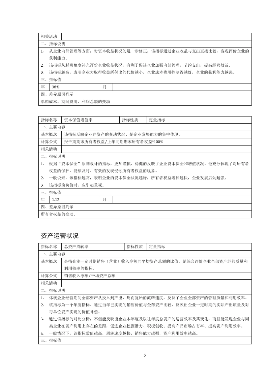平衡计分卡绩效指标描述_第3页