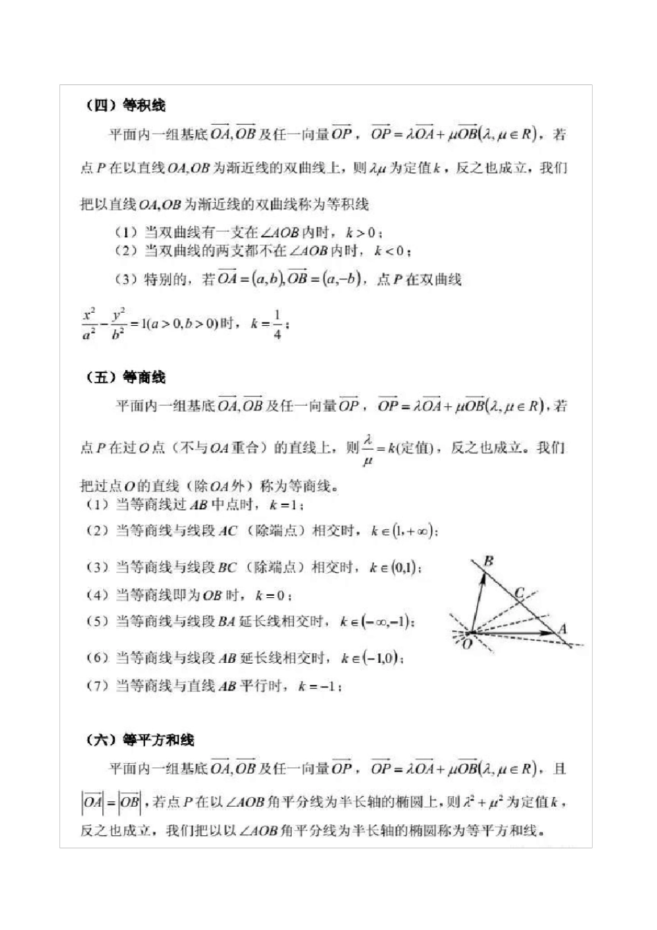 平面向量的等和线、等差线、等积线、等商线等(图片版)_第2页