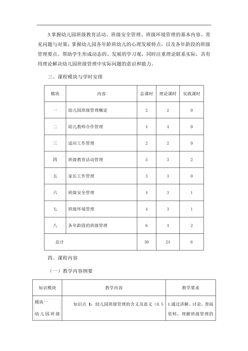 幼儿园班级管理课程标准_第2页