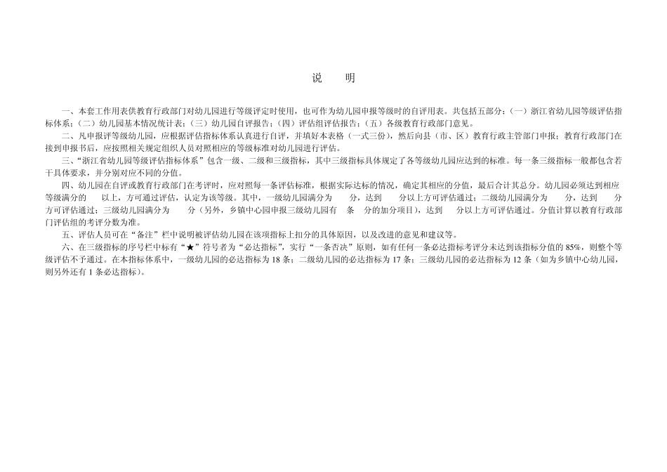 幼儿园等级评估标准_第2页