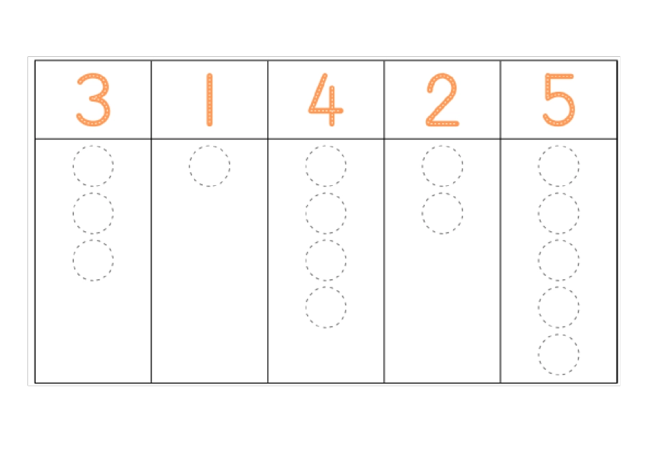 幼儿数学启蒙认识数字1到10趣味数学题教具幼儿园小学推荐直接打印共9页_第2页