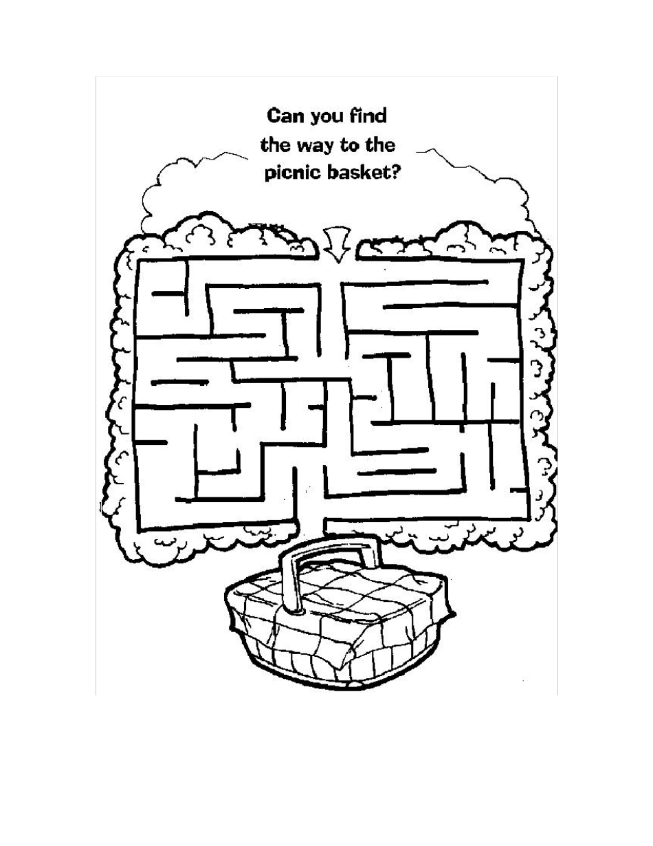幼儿智力迷宫A4打印版B_第2页