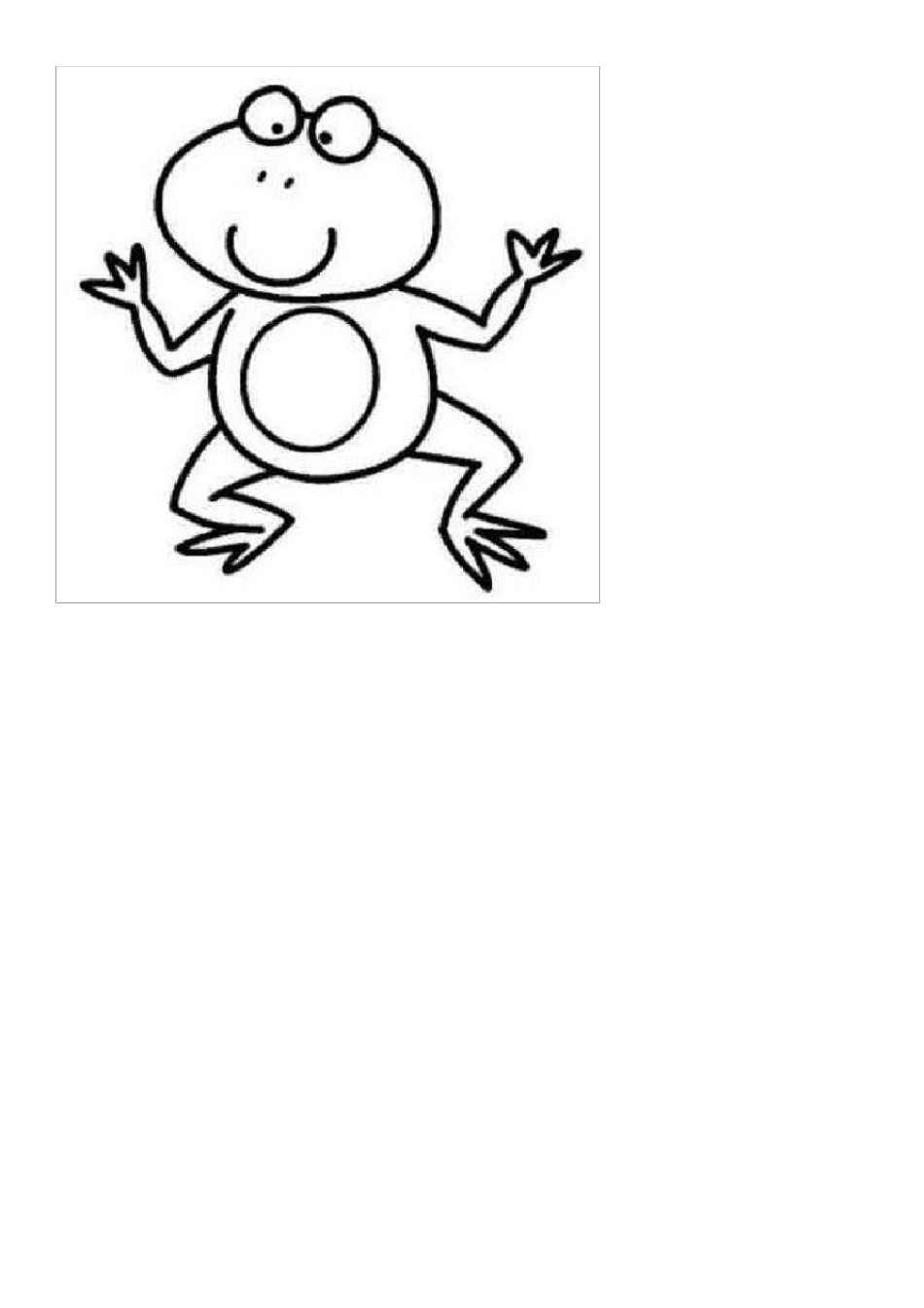 幼儿涂色可爱卡通简笔画可用A4纸直接打印_第2页