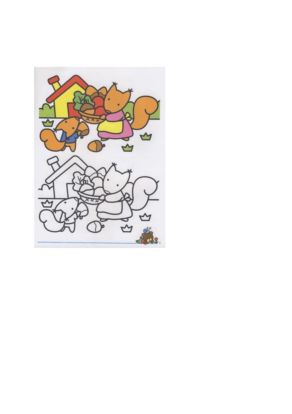 幼儿涂色对照图_第3页