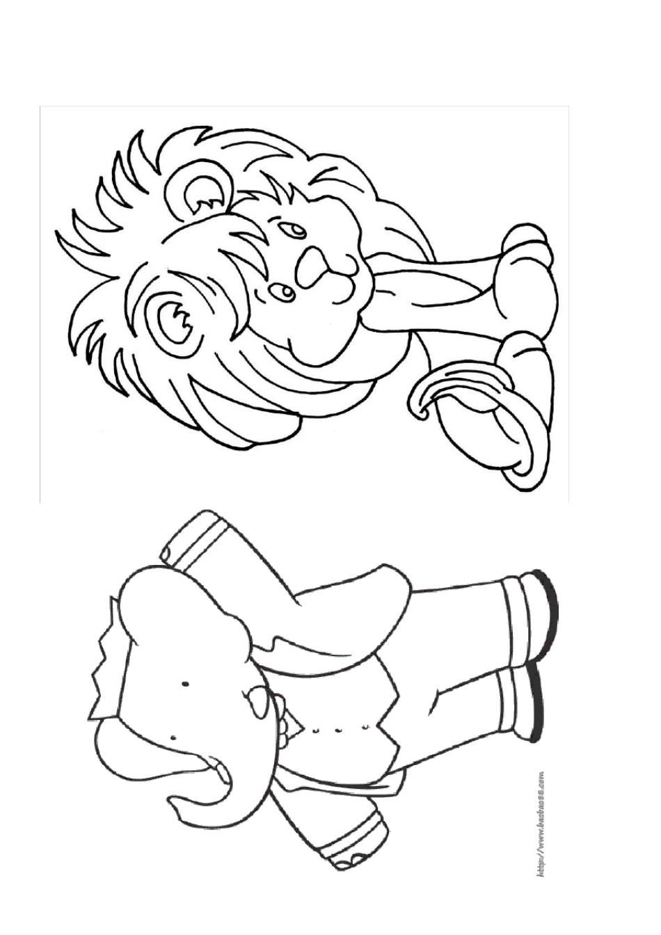 幼儿涂色画可A4打印_第3页