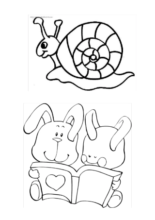 幼儿涂色画可A4打印