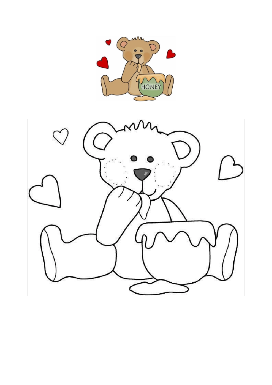 幼儿画画涂色图片带彩色样图_第2页