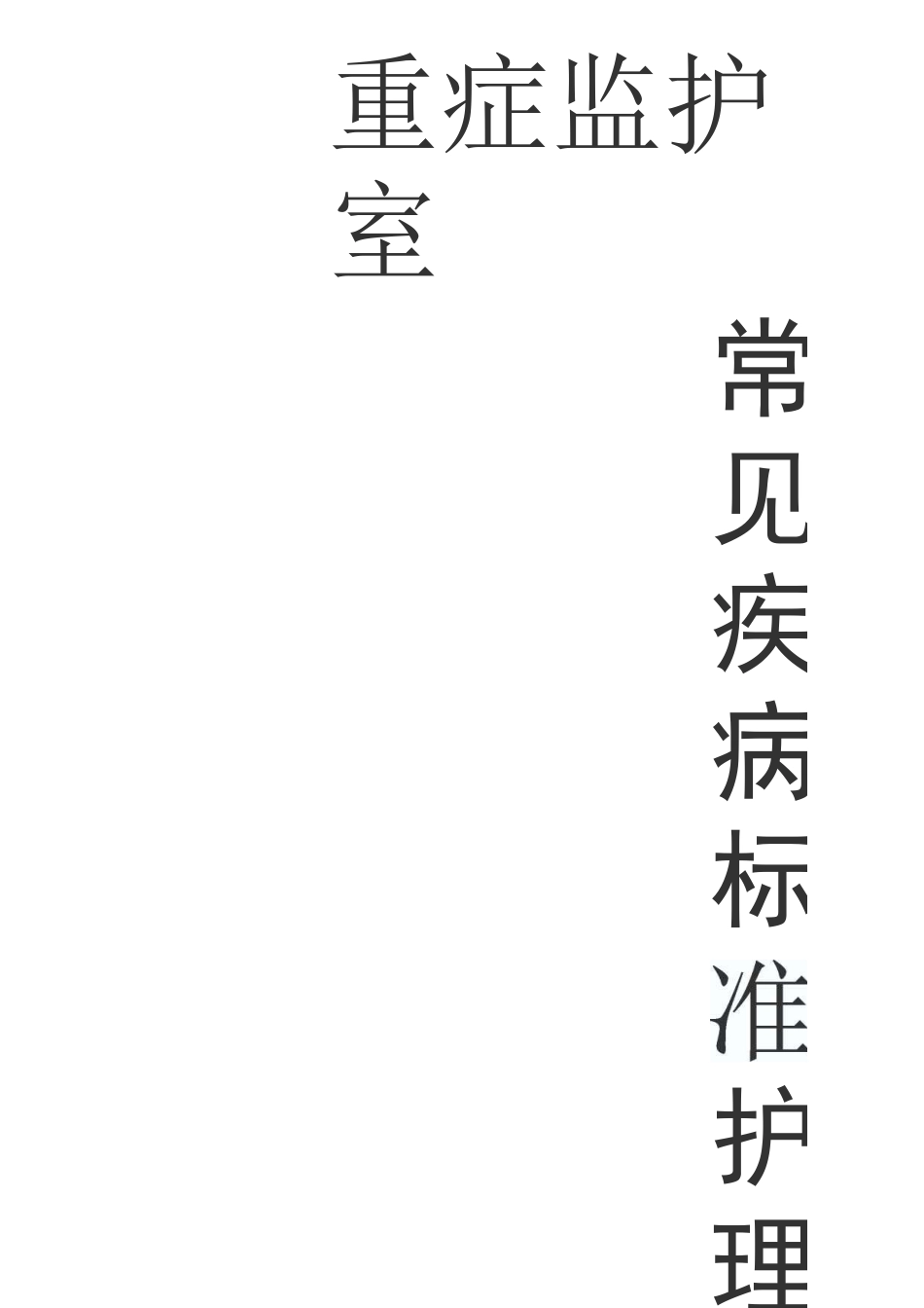 重症监护室护理计划流程_第1页