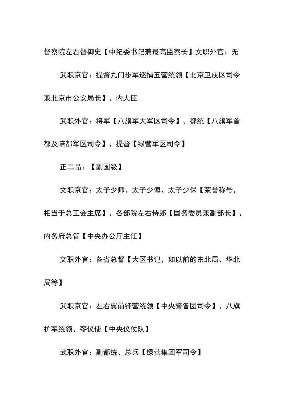 古代官职级别排位_第2页