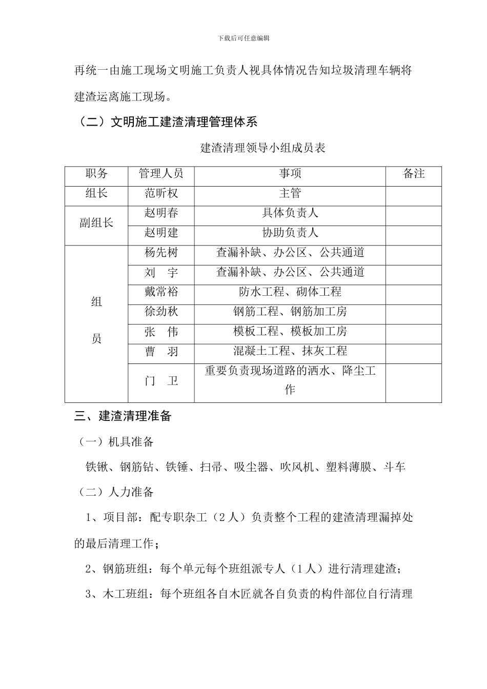 颐和京都建渣清理专项方案_第2页