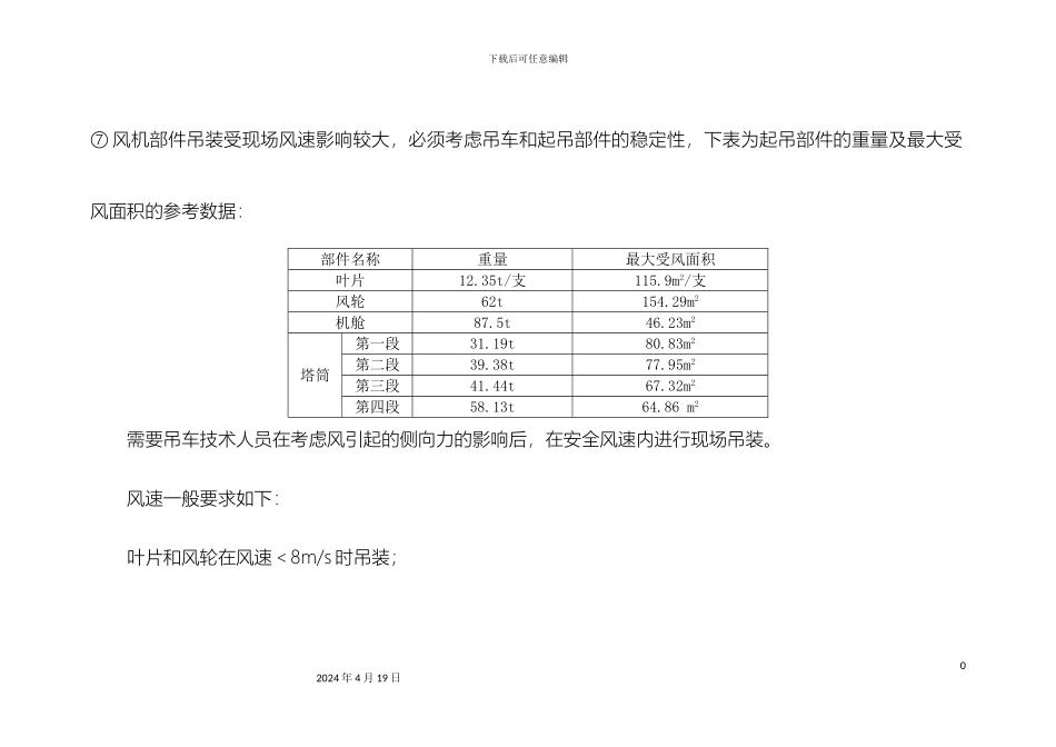 风机吊装方案_第2页