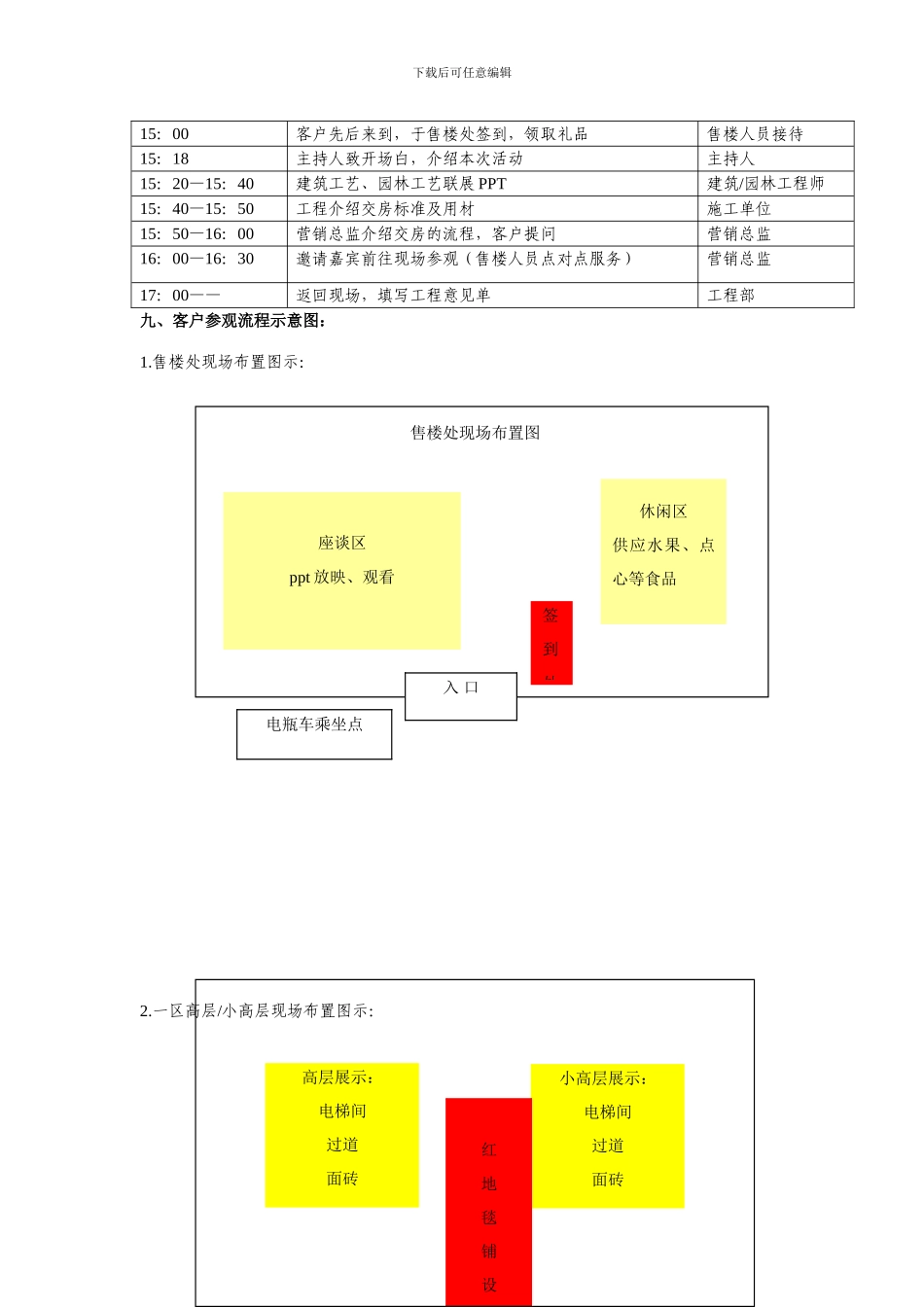 香溢花城生活方式沙龙及二期别墅产品推介会活动方案_第3页