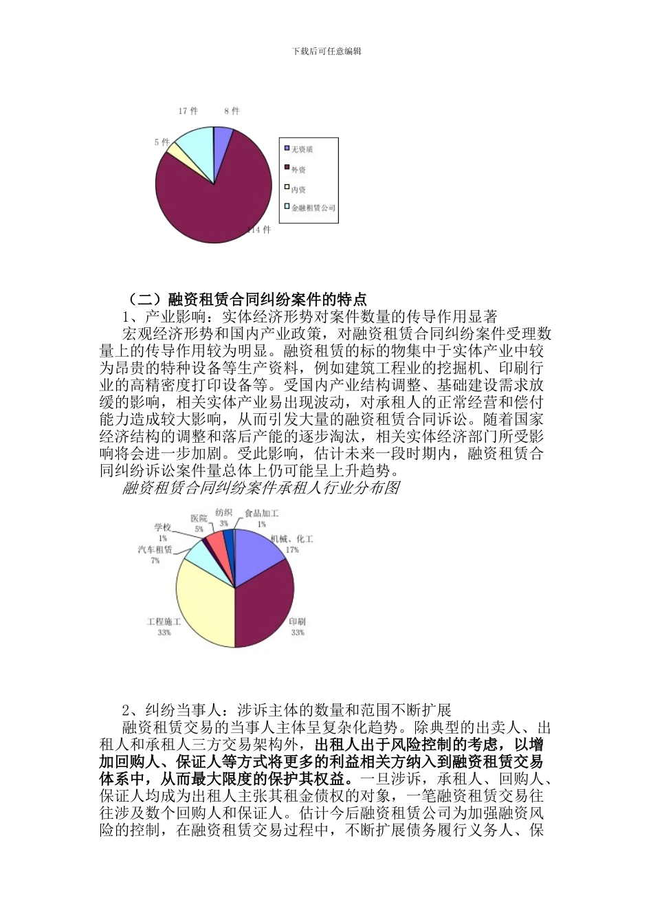 2024-2024年融资租赁合同纠纷审判白皮书_第3页