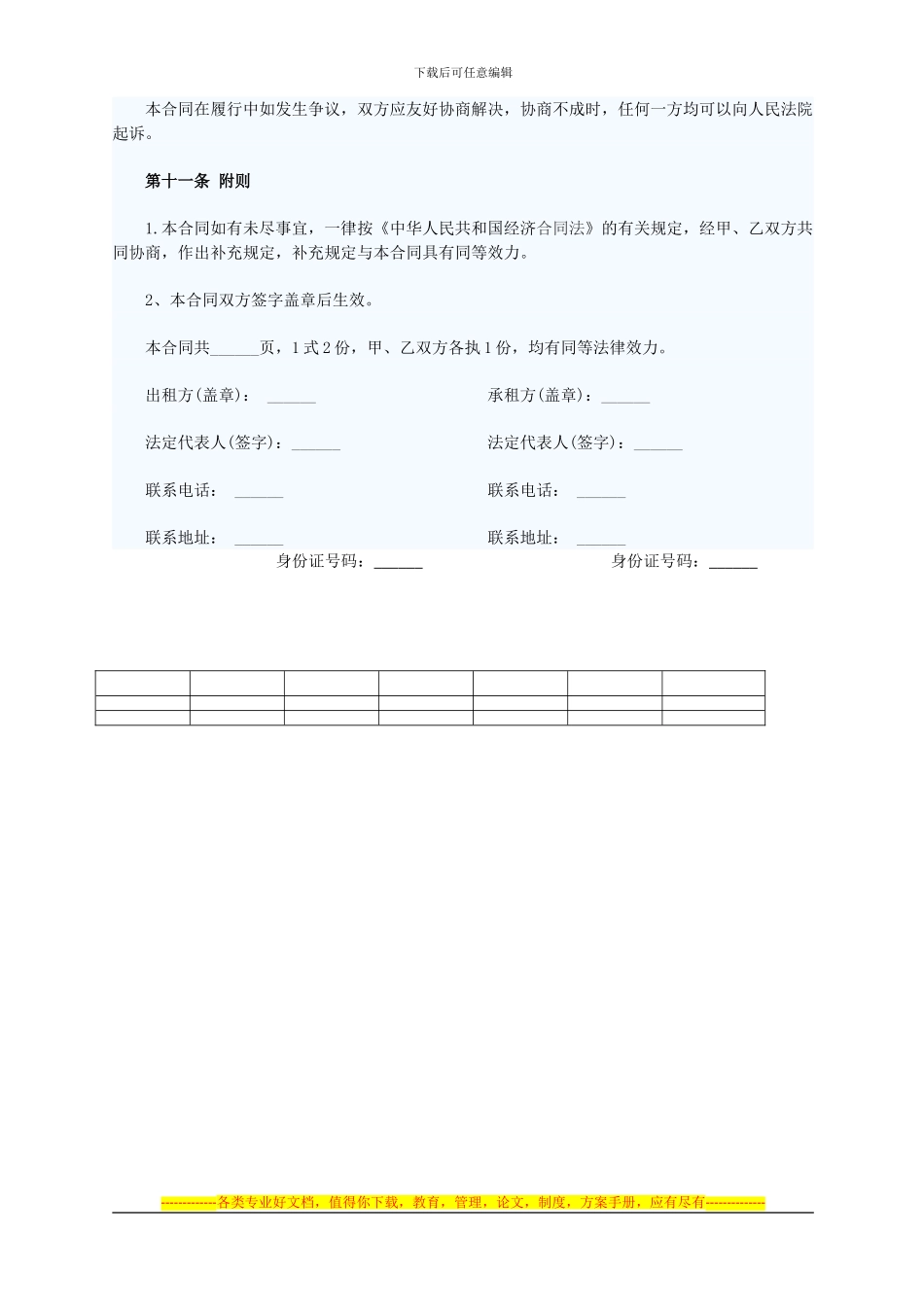 2024商铺租赁合同_第3页