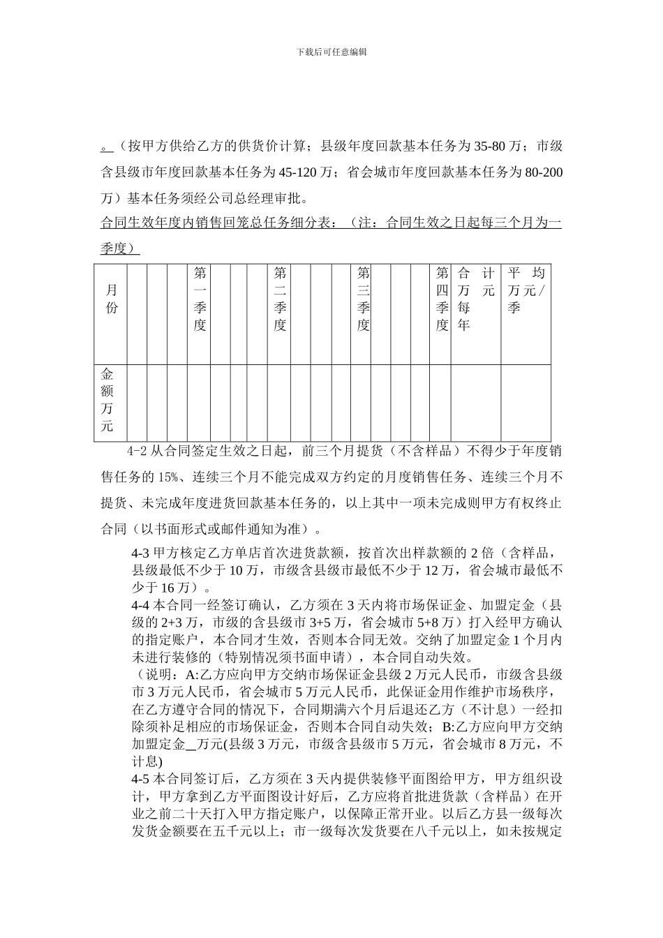 2024年9月份全友卫浴经销合同.doc_第2页