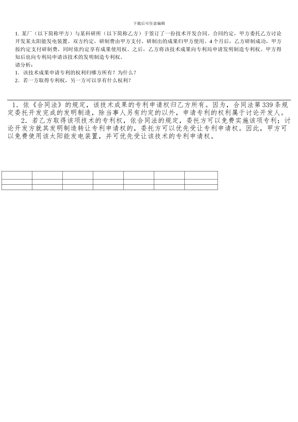 2024年合同法作业2_第3页