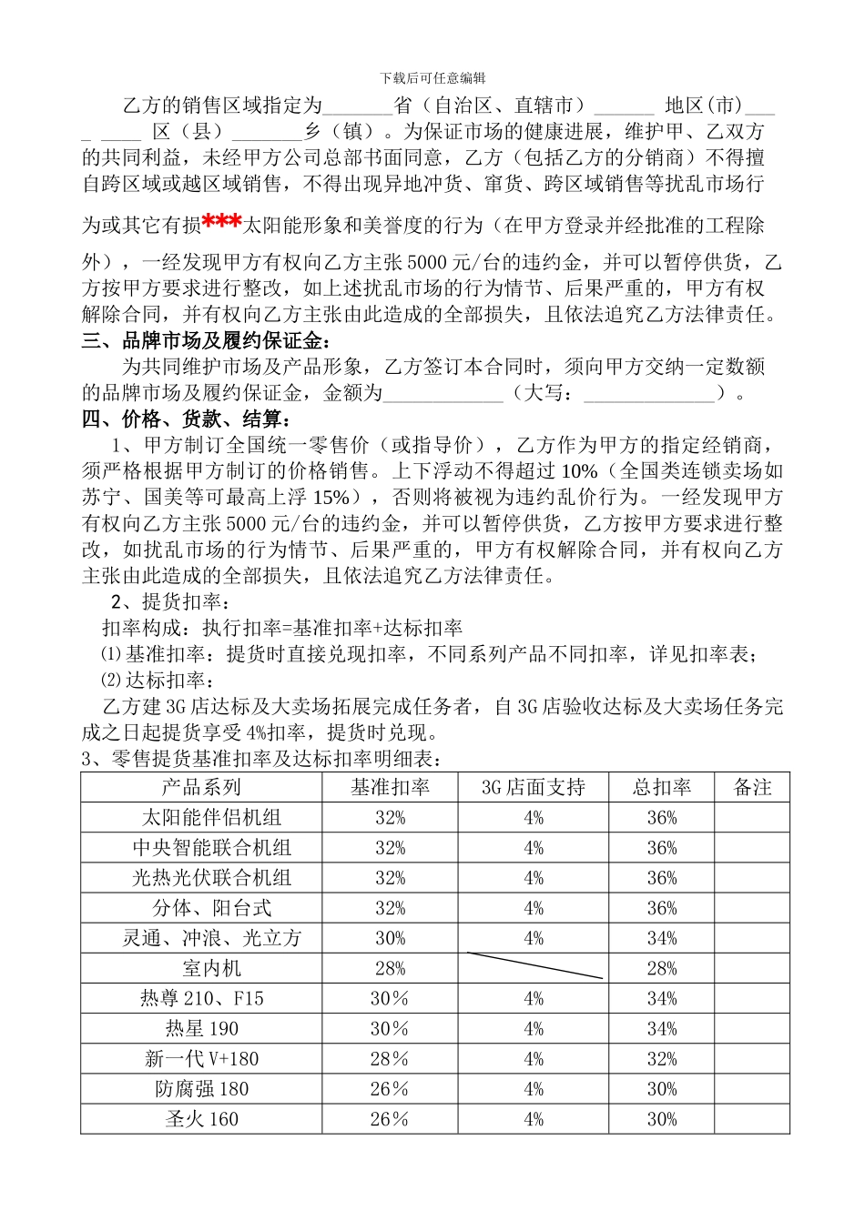2024年某太阳能经销合同_第2页