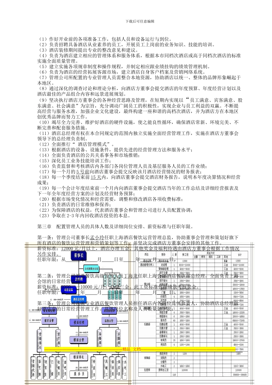 上海会馆管理合同_第2页