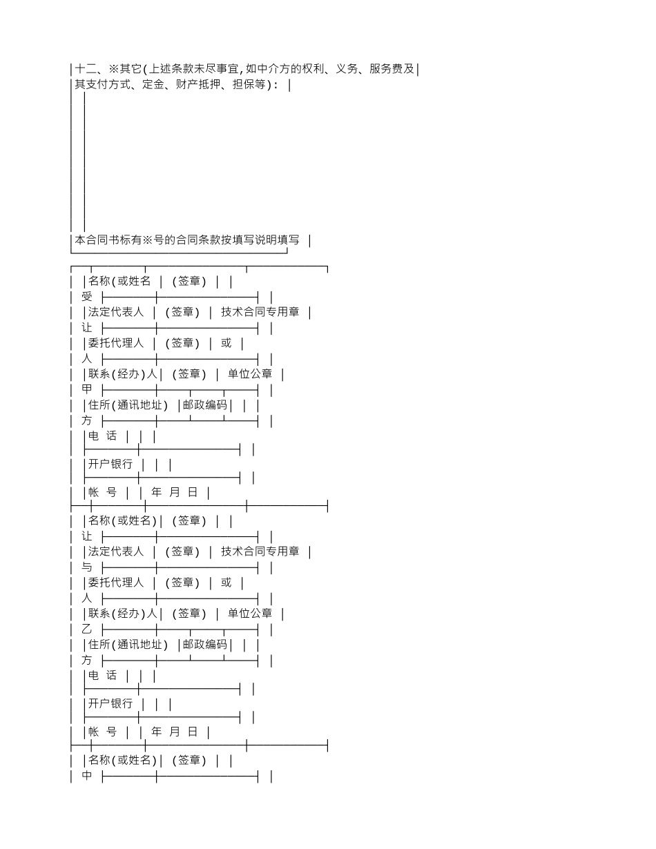上海市技术转让合同_第3页