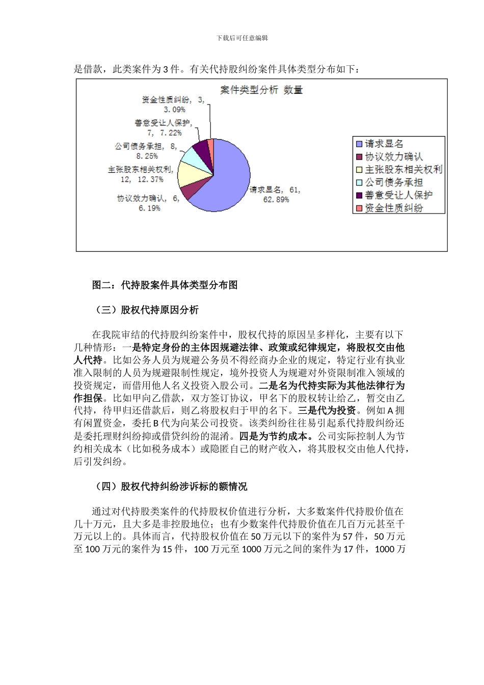 上海市第二中级人民法院：2024-2024股权代持纠纷案件审判白皮书_第3页