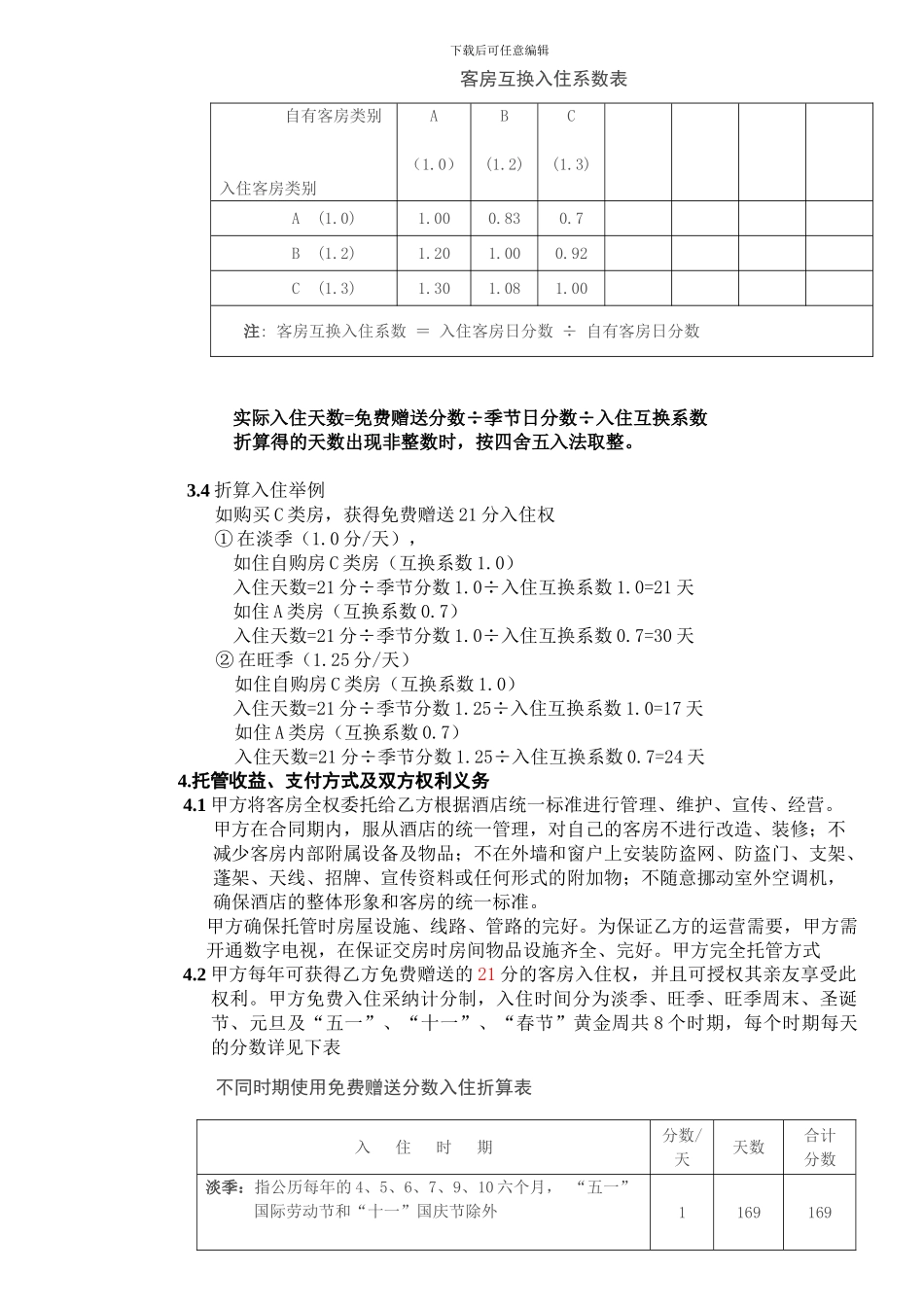业主房屋托管合同_第3页