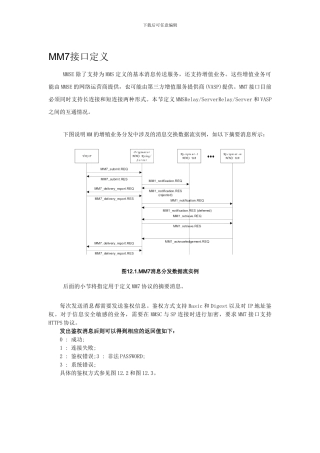 中国移动彩信协议文档MM7协议