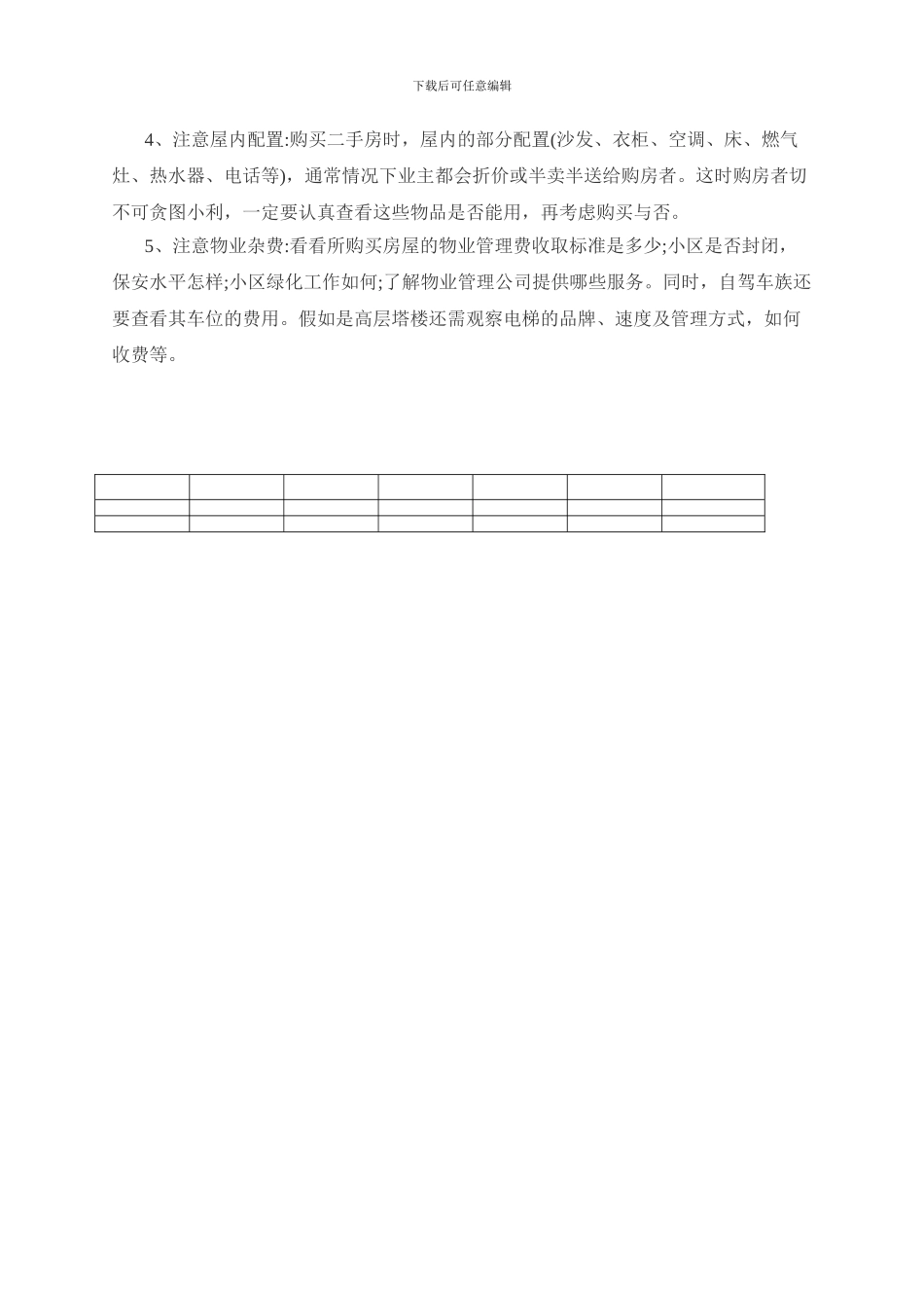 买房合同中一定要加上的条款_第3页