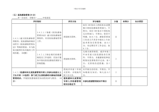 二级医院院感管理评审标准