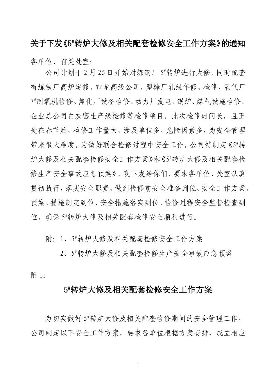 #转炉安全方案DOC_第1页