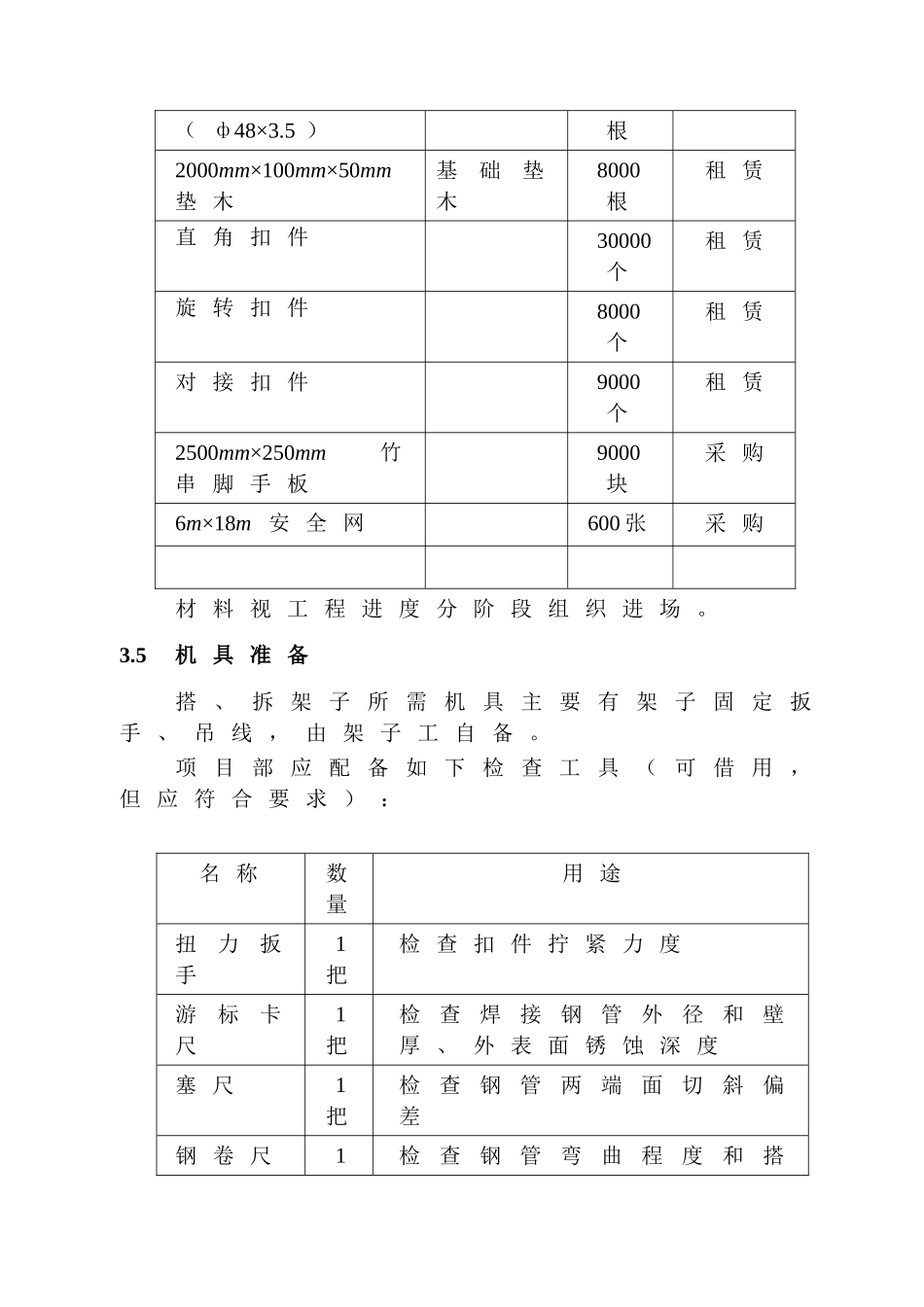 (多层)落地脚手架施工方案_第3页