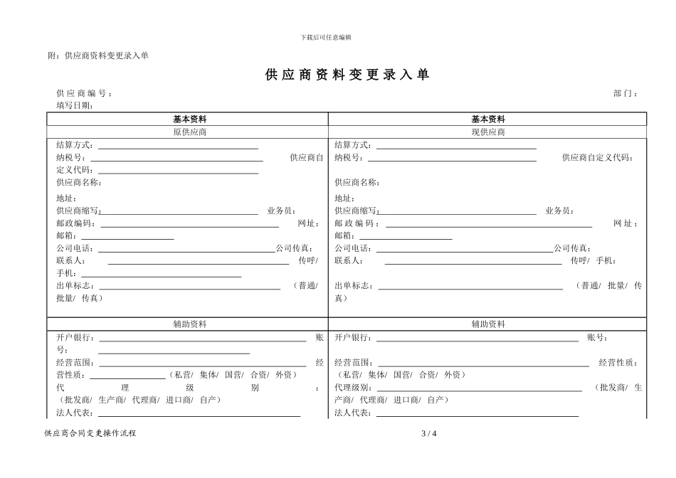 供应商合同变更操作流程_第3页