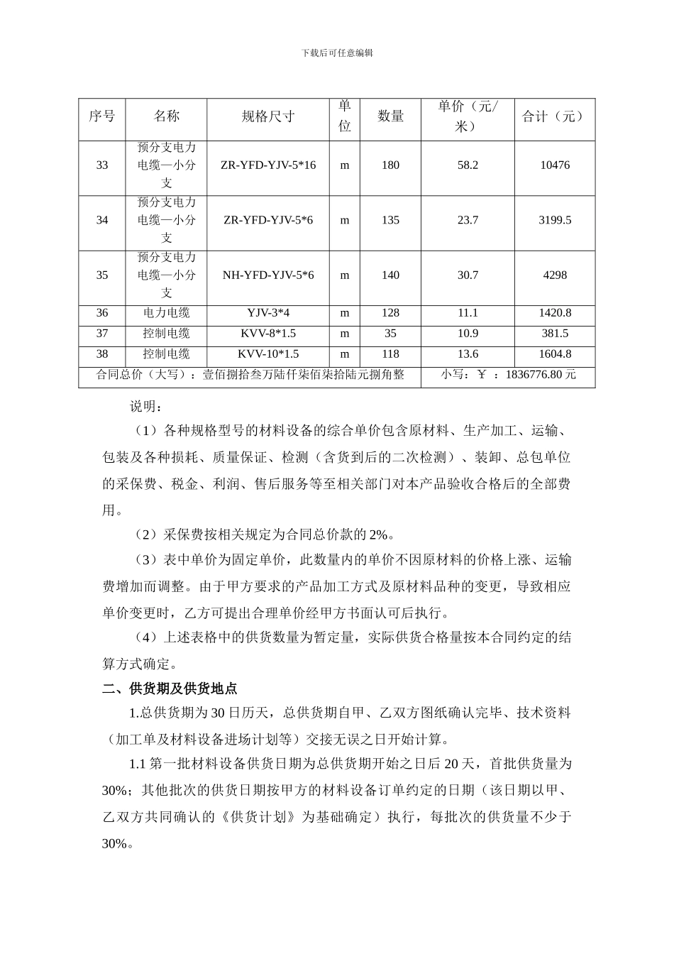供货合同书公安厅_第3页