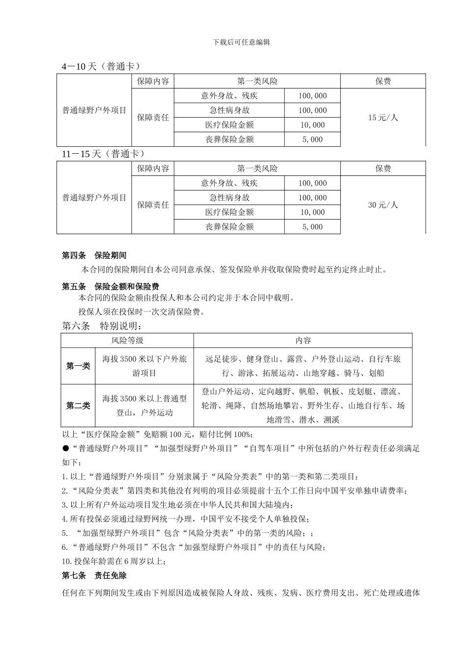保险合作协议_第2页