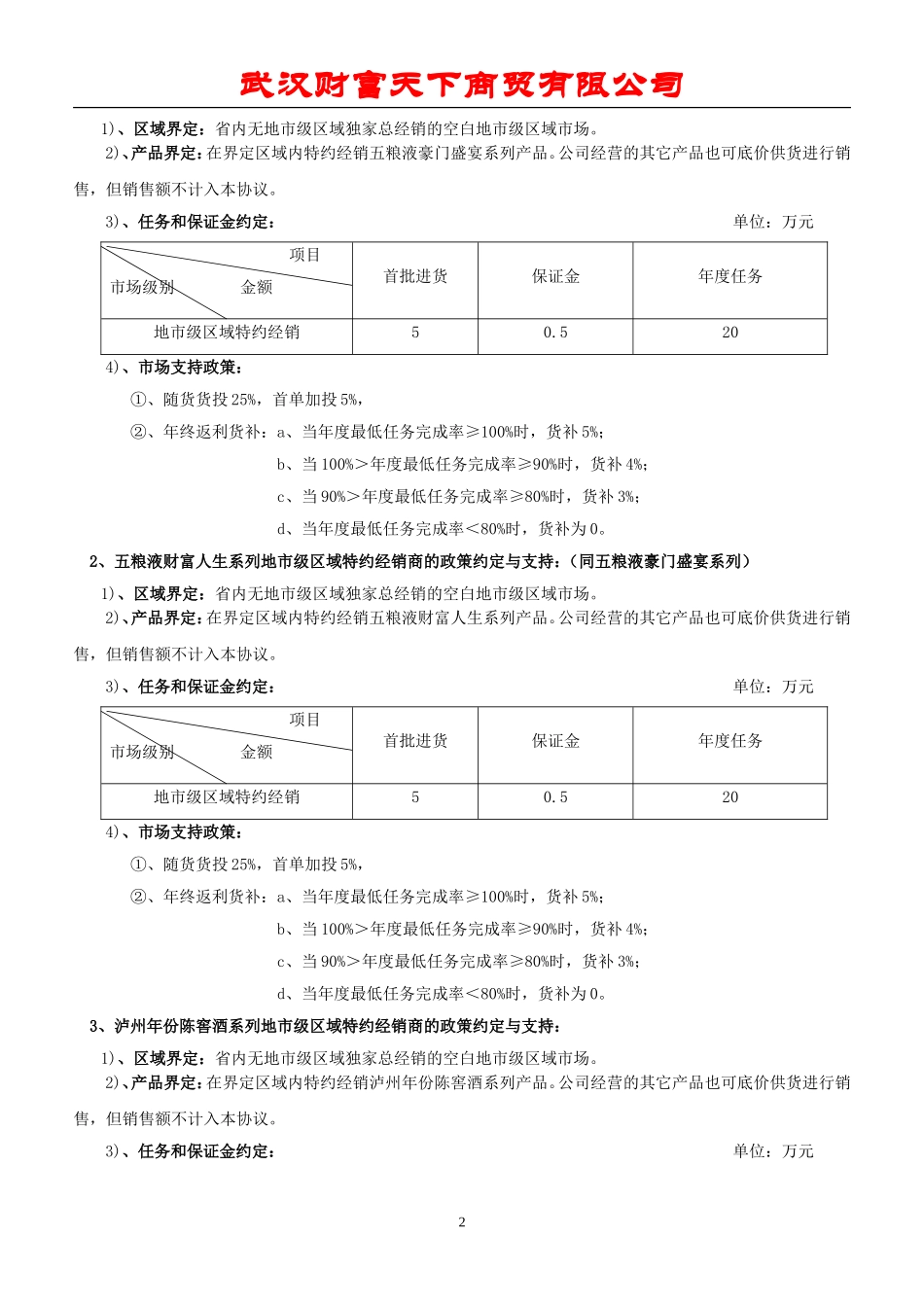 (外宣)特约经销招商手册_第2页