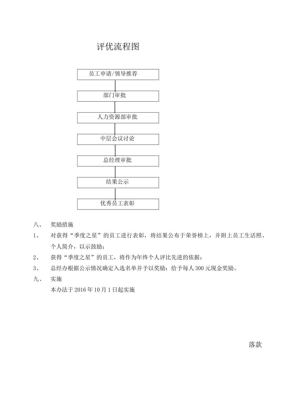 (员工)季度之星评选方案_第3页