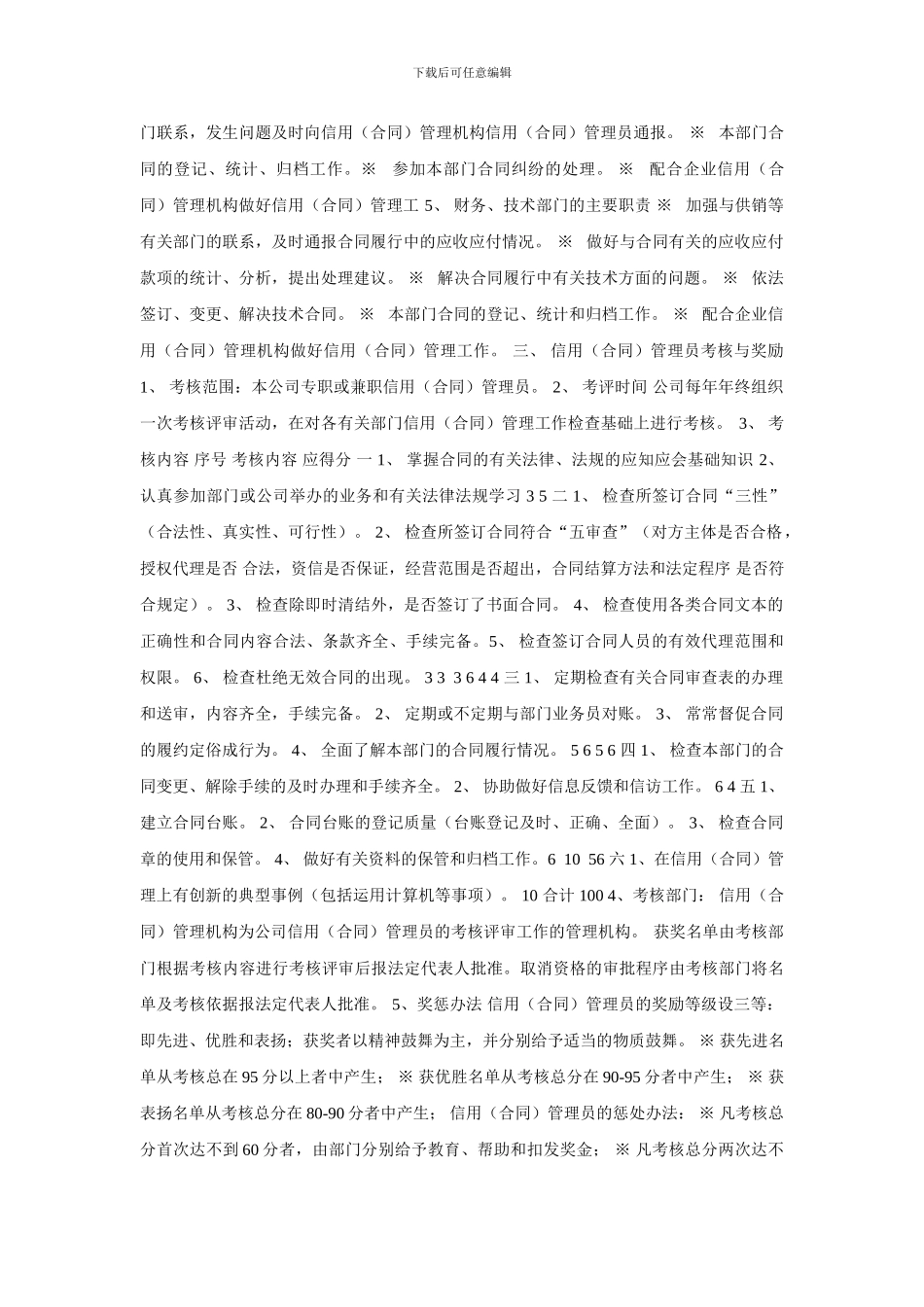 信用管理机构、人员岗位责任制度_第2页
