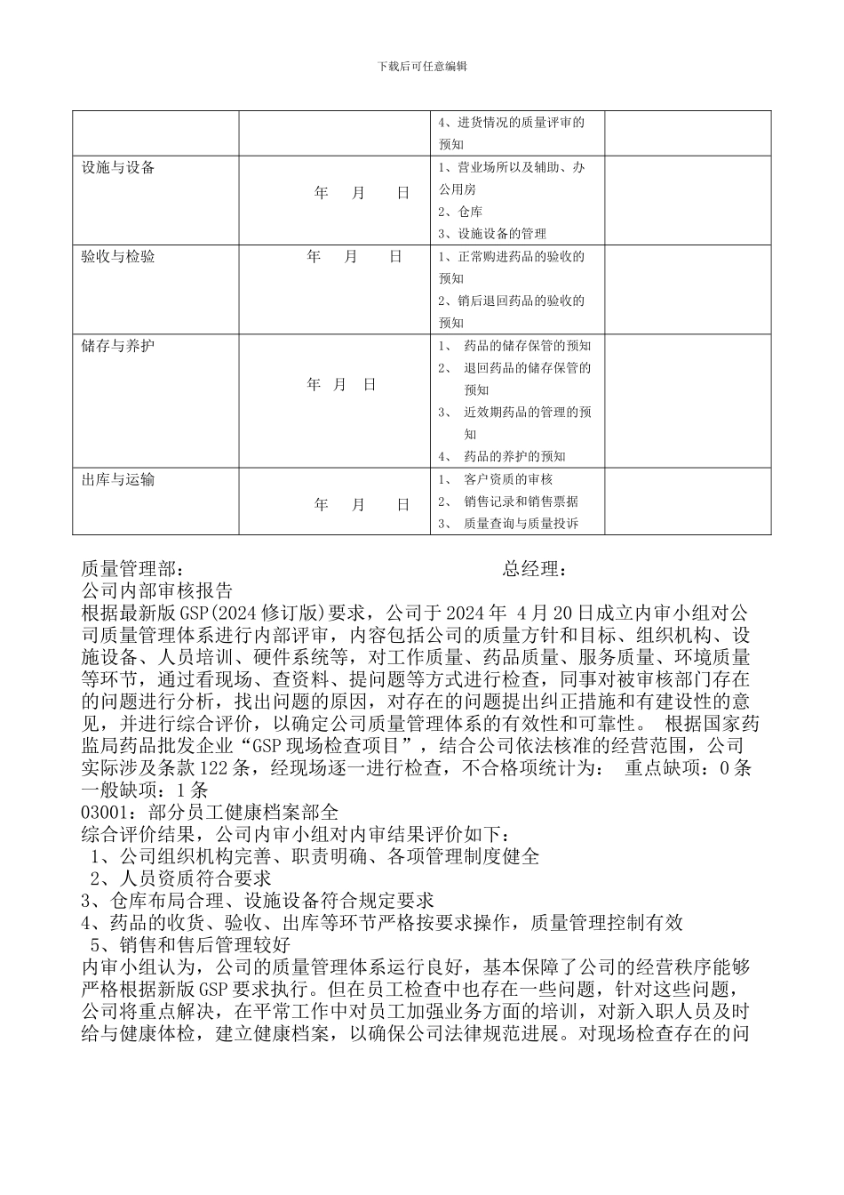 公司内审计划_第3页