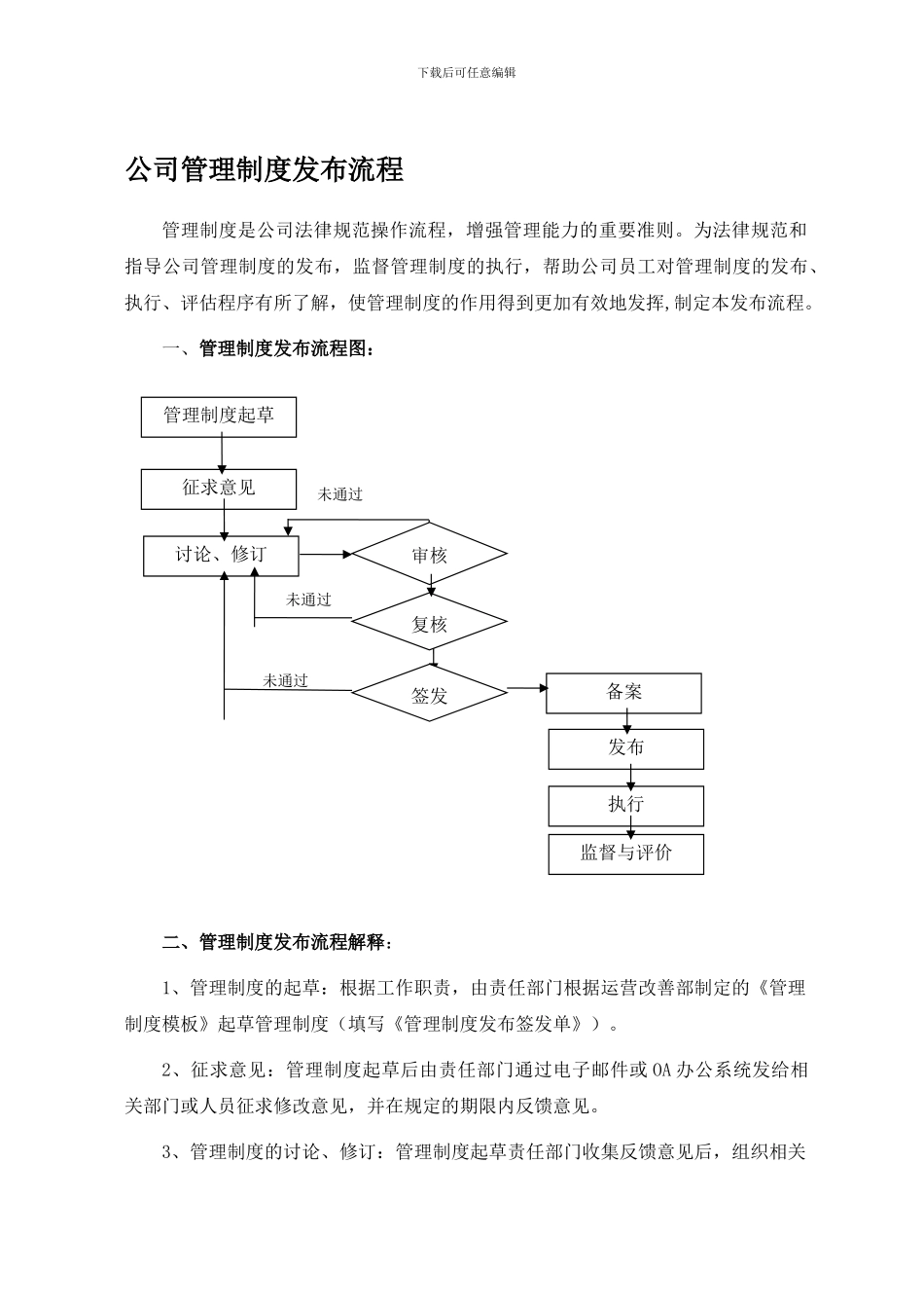 公司管理制度发布流程_第1页