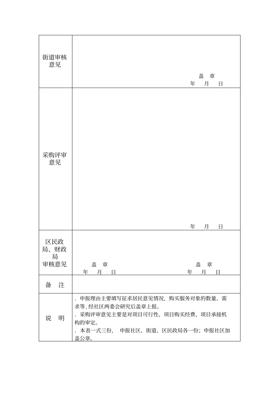 社会工作服务项目申报书社区_第2页