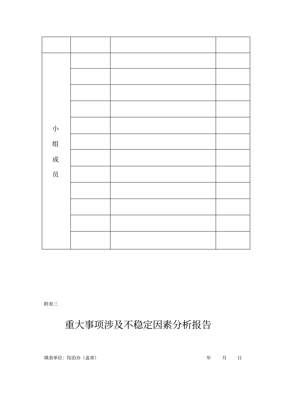 社会稳定风险评价表格模板_第3页